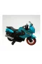 Babyhope 438a Xmx-316 Ledli Akülü Motor 12 Volt Turkuaz