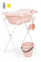Babyjem Ayaklı Küvet Seti 7 Parça 897 Soft Pembe