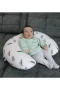 Babyjem Emzirme Ve Destek Minderi 082 (yeni) Gri Çiçek