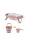 Babyjem Katlanır Banyo 5li Küvet Seti 596 Somon