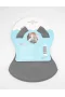 Babyjem Mini Silikon Önlük 718 Gri