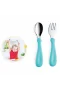 BabyJem Paslanmaz Çelik Çatal Kaşık Seti 522 Turkuaz