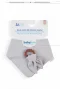 Babyjem Silikon Diş Kaşıyıcılı Müslin Önlük 736 Gri