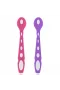 BabyJem Silikon Mama Kaşığı 563 Pembe Mor