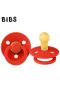 Bibs Colour Kauçuk Emzik 0-6 Ay Candy Apple