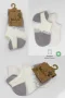 Bistyle 2li Penye Sneakers Çorap Bs20105 Ekru Gri