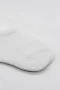 Bistyle 2li Sneakers Kaymaz Basic Penye Çorap Bs20103 Beyaz Beyaz