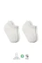 Bistyle 2li Sneakers Kaymaz Basic Penye Çorap Bs20103 Ekru Ekru
