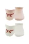 Bistyle 2li Sneakers Smile Penye Çorap Bs20106 Pembe Ekru
