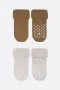 Bistyle 2li Havlu Soket Kaymaz Basic Boy 10508 Kahve