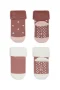 Bistyle 2li Havlu Soket Kaymaz Point Girl 10505 Pudra Pembe