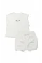 Bistyle 2li Takım Şortlu Morning Sun 14146 Ekru