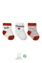 Bistyle 3lü Penye Boy And Girl Soket Çorap Bs10114 Kırmızı