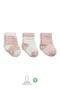 Bistyle 3lü Penye Cute Stars Soket Çorap Bs10115 Pembe