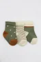 Bistyle 3lü Penye Kız Soket Çorap Bs10112 Nil