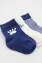 Bistyle 3lü Penye Soket Çorap Bs10110 İndigo