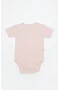 Bistyle 3lü Body Yarım Kol Love Grows Kutulu 17173 Ekru
