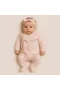 Bistyle 3lü Zıbın Takım Grow İn Love 13102 Pembe Ekru