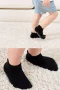 Bistyle 6lı Sneakers Kaymaz Penye Çorap Bs20102 Gri Beyaz Siyah