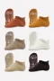 Bistyle 6lı Sneakers Kaymaz Penye Çorap Bs20102 Toprak