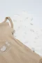 Bistyle Always Dream Yarım Kol 2li Body 17114 Ekru Bej
