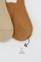 Bistyle Bear Penye Soket Çorap 2Li BS10116 Bej