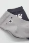 Bistyle Bear Penye Soket Çorap 2Li BS10116 Gri