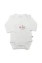 Bistyle Curly Lamb Uzun Kol Kravuze Body 17111 Bej Mavi Ekru