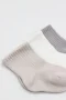 Bistyle Elephant Boy 3lü Penye Soket Çorap 10135 Gri