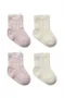 Bistyle Fiyonklu Penye Soket Çorap 2li 10149 Lila