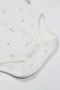Bistyle Flying Bloom White Yarım Kol 2li Body 17118 Ekru Gül Kurusu
