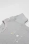 Bistyle Flying Elephant Yarım Kol 2li Body 17116 Ekru Gri