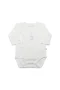 Bi̇style Kruvaze Body Uzun Kol Hello World 17109 Mint