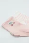 Bistyle Little Girl Penye Soket Çorap 2li 10139 Pembe Ekru