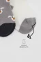 Bistyle Love Dog Penye Soket Çorap 2Li BS10118 Gri