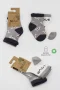 Bistyle Love Dog Penye Soket Çorap 2Li BS10118 Gri