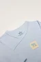 Bistyle Organic Modal Flying Balloons Kruvaze Uzun Kol Body Bs17121 Mavi
