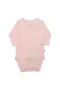 Bistyle Organic Modal Flying Balloons Kruvaze Uzun Kol Body Bs17121 Pembe