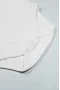 Bistyle Organik Natural Basic Style Yarım Kol Body Bs17103 Beyaz