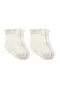 Bistyle Overlok Style Penye Soket Çorap 2li 10153 Ekru