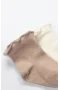 Bistyle Overlok Style Penye Soket Çorap 2li 10153 Kahve