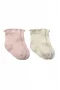 Bistyle Overlok Style Penye Soket Çorap 2li 10153 Pudra