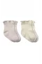 Bistyle Overlok Style Penye Soket Çorap 2li 10153 Taş