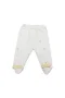 Bistyle Patikli Alt Welcome Baby Duck 16107 Sarı-ekru