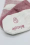 Bistyle Puanlı Kaymaz Penye Soket Çorap 3lü Bs10108 Pudra