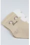 Bistyle So Bear Penye Soket Çorap 2li 10142 Ekru Kahve