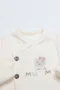 Bi̇style Tulum Kadi̇fe I Love Mummy 15123 Ekru