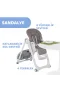Chicco Polly Magic Mama Sandalyesi Brown