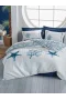 Cotton Box Maritime Ranforce Complete Set Tek Kişilik Star Lacivert