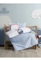 Cotton Box Punch Ranforce Nakışlı Bebek Nevresim Takımı Miniyo